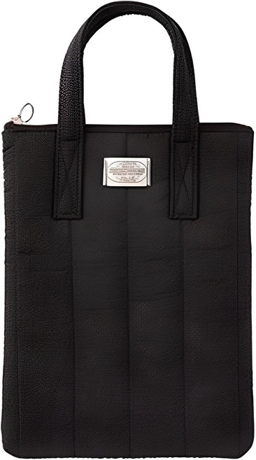 히즈플랜 쿠션 손잡이형 태블릿 파우치 31 x 23 cm, 블랙, 1개