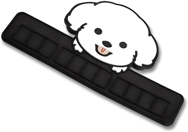 생활더하기 댕댕이 냥이 주차알림판, 말티즈, 1개