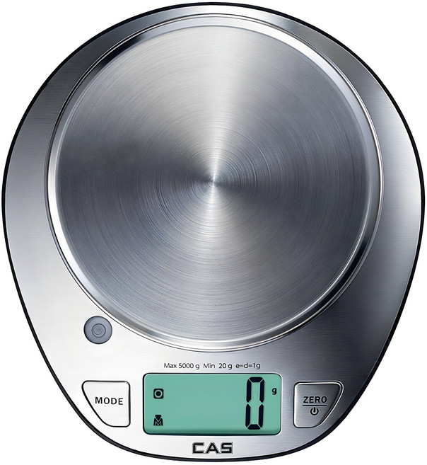 카스 디지털 주방저울, 5kg, 혼합색상, CKS-2