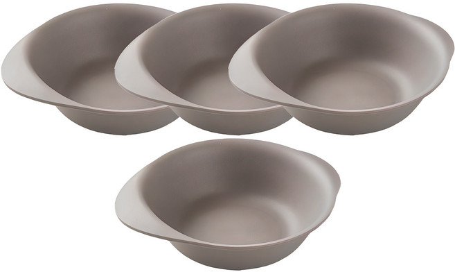 아띠홈 올더플레이트 원형볼, 그레이, 4개