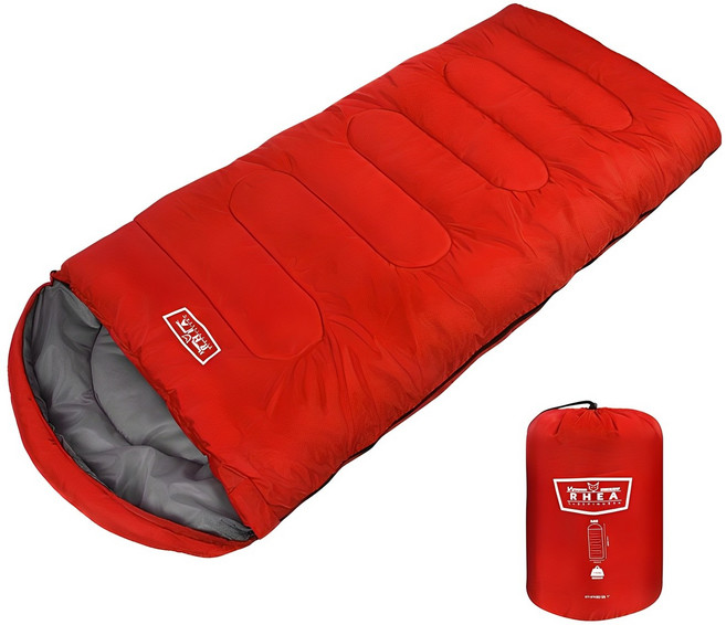 빈슨메시프 레아 침낭 머미형, 레드, 1개
