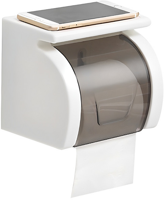 반디스토어 압착 선반휴지걸이, 혼합색상, 1개