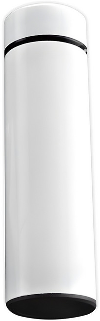 엠디디지탈 보온 보냉 온도표시 스텐 스마트 텀블러, 화이트, 500ml, 1개