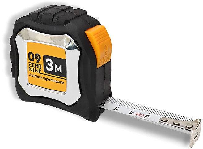제로나인 오토락 줄자 3m, 1개