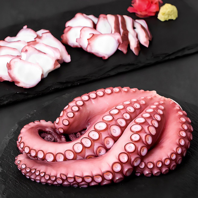 모리타니아산 데친 문어, 400g, 1개