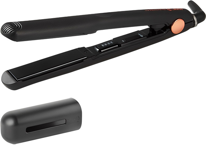 JMW 무빙쿠션 데일리 고데기 W2010ME + 캡, RealBlack + CopperOrange