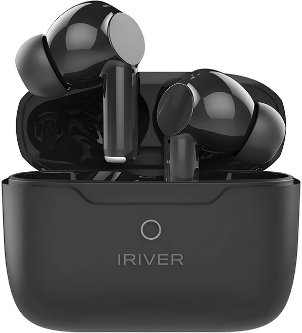 아이리버 액티브 노이즈캔슬링 TWS 무선 이어폰 IB-TWS02 블랙 6시간 방수가능