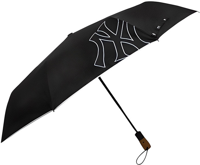 MLB NY 빅로고 3단자동우산 + 커버세트