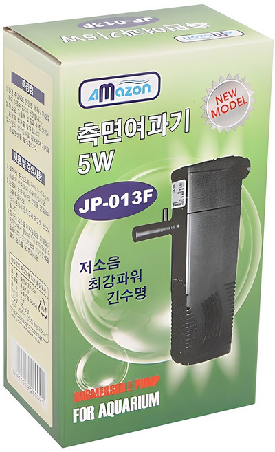 아마존 측면 여과기 JP-013F, 5W, 1개