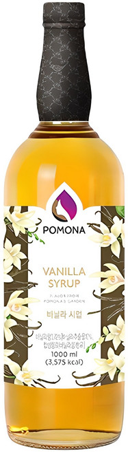 포모나 바닐라 시럽, 1L, 1개