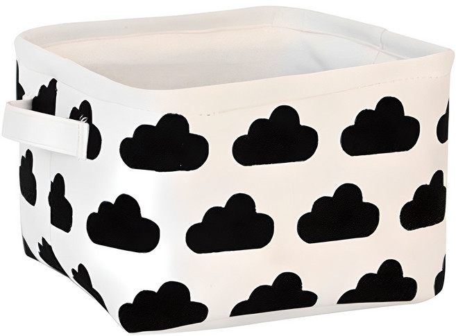 더자카 그림자테마 패브릭바스켓, 구름, 1개