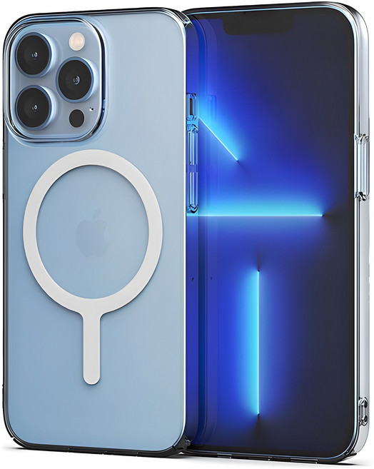 신지모루 맥세이프 변색 없는 1mm 슬림 M 에어로핏 베이직 휴대폰 케이스