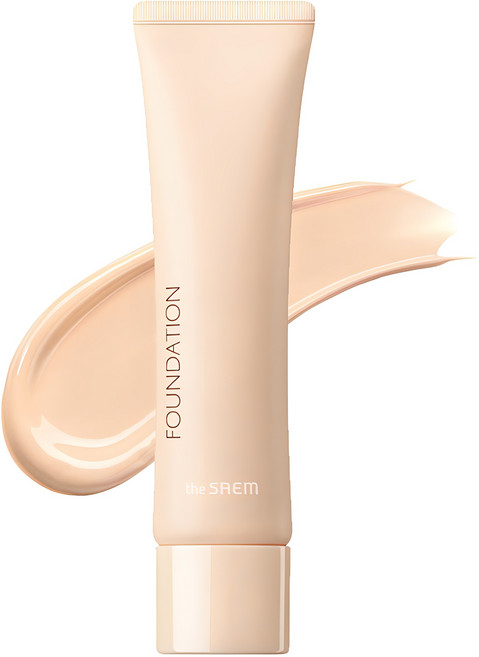 더샘 샘물 에어리 코튼 파운데이션 30ml, 01라이트베이지, 1개