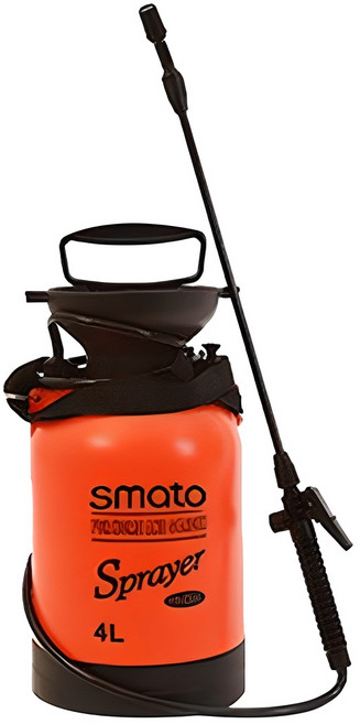 스마토 압축 분무기 4L, 혼합 색상, 1개
