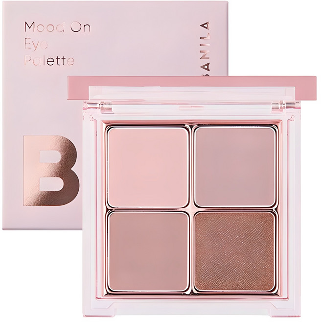 바닐라코 비바이바닐라 무드 온 아이 팔레트 7g, 04 멜로우 모브, 1개