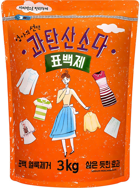 엄마의선택 과탄산소다 표백제, 3kg, 1개