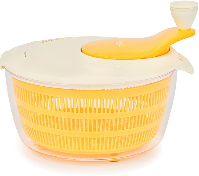 셰프토프 터닝 야채 탈수기 4L, 노랑, 1개