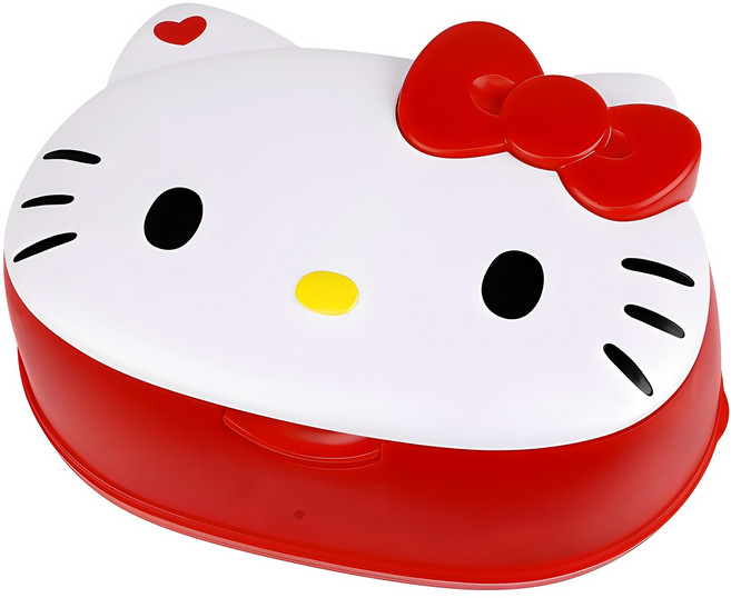 바니랜드 헬로키티 물티슈 케이스, 복합 색상, 1개