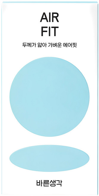 바른생각 에어핏 일반형 콘돔, 12개입, 1개