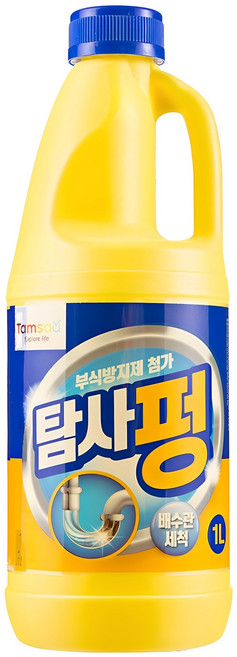 탐사 배수구 세정제, 1L, 1개