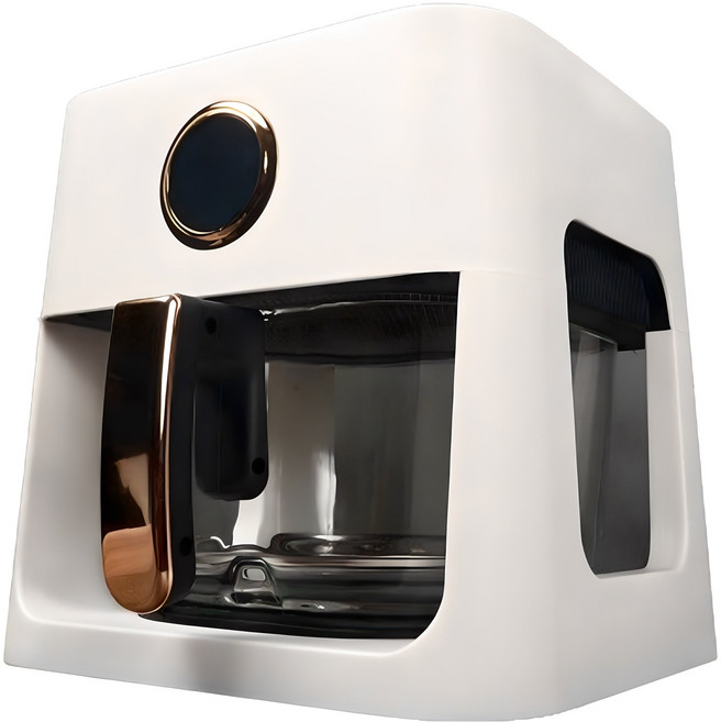 未來守護者 玻璃氣炸鍋 4.5L, MG-AF01, 白色