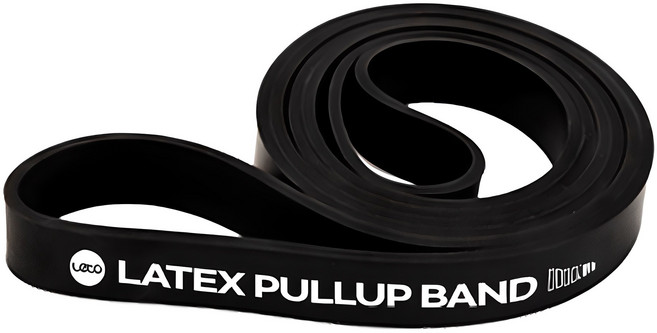 레토 라텍스 풀업밴드 턱걸이 운동밴드 LSW-P0, 블랙, 1개