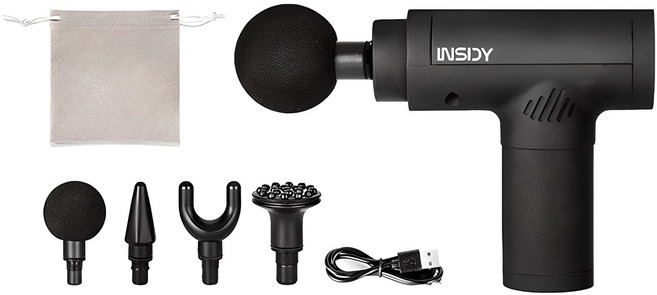 인사이디 무선 전동 미니 마사지건, IMG-300