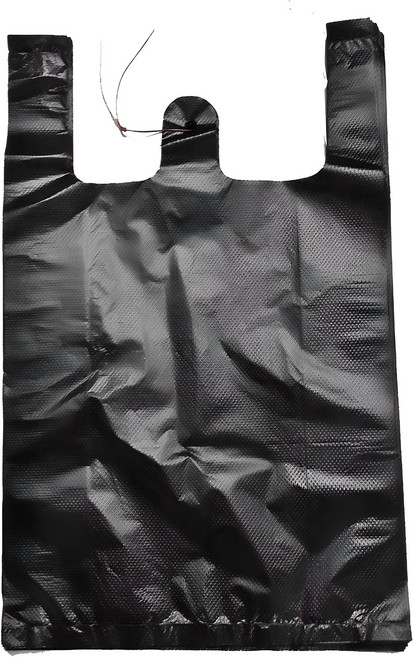 부국비닐봉투 검정 일반마트봉투 1호, 3L, 200개