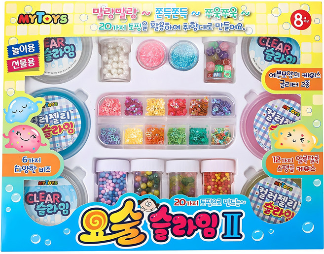 MYTOYS 요술슬라임 2, 혼합색상, 540g, 1개