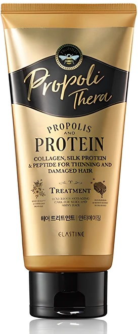 엘라스틴 프로폴리테라 손상 모발용 헤어트리트먼트, 300ml, 1개 - 쿠팡