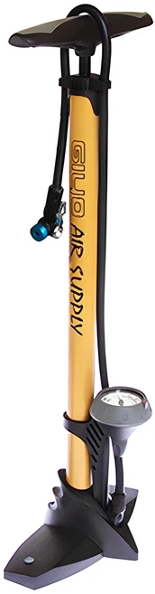 지요 자전거펌프 GF-55PDA, YELLOW, 1개 - 쿠팡