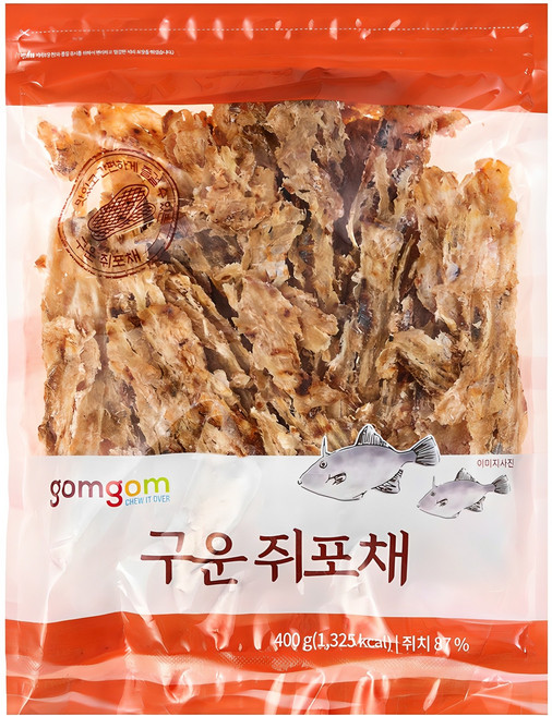 곰곰 구운 쥐포채, 400g, 1개
