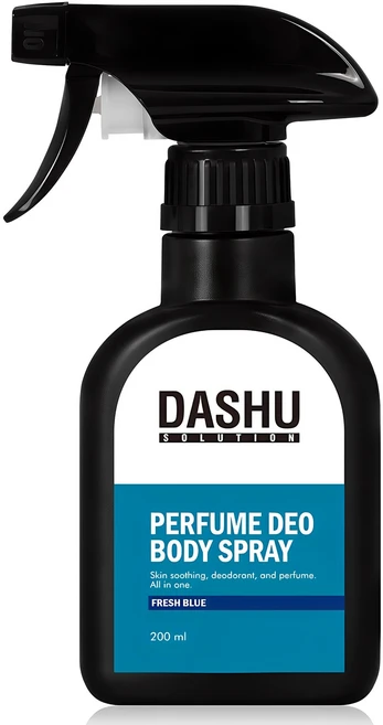 다슈 솔루션 퍼퓸 데오 바디스프레이 프레쉬 블루, 200ml, 1개 - 쿠팡