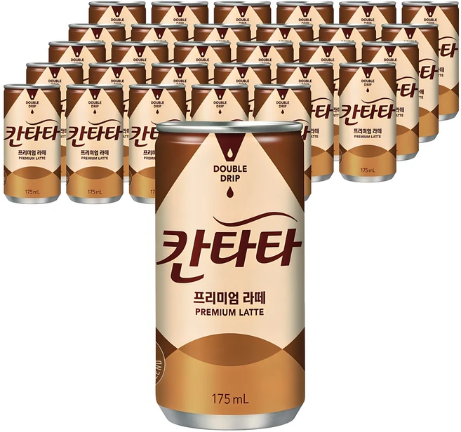 칸타타 프리미엄 라떼, 175ml, 30개 - 쿠팡
