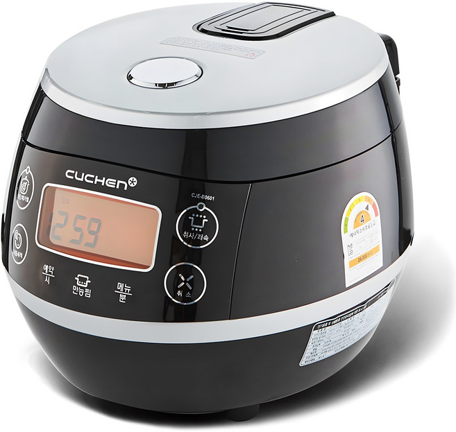 쿠첸 마이컴 보온 밥솥 6인용, CJE-B0601, 혼합색상