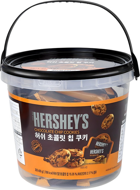 허쉬 초콜릿 칩 쿠키, 400g, 1개