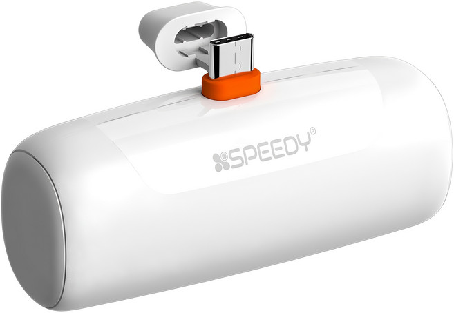 스피디 20W 고속충전 도킹형 보조배터리 C타입, 화이트, SPE-B2PA5PD20WCP(C타입)