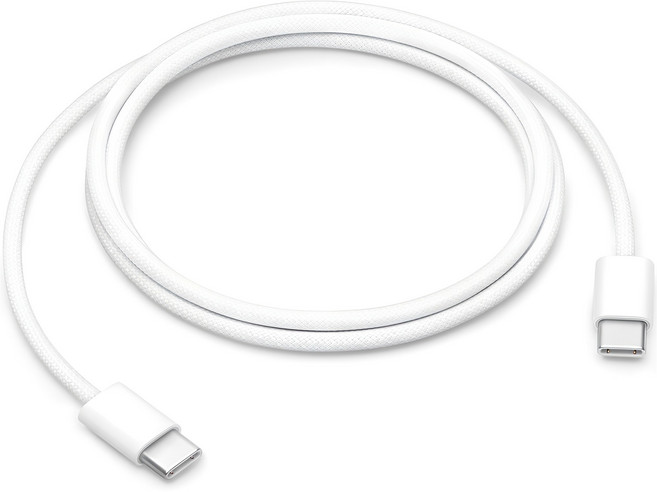 Apple 60W USB-C 충전 케이블, 1m, 화이트, 1개