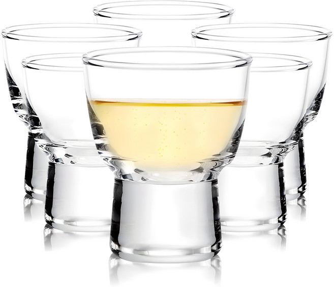 오션글라스 하이쿠 사케 소주잔 6p, 6개