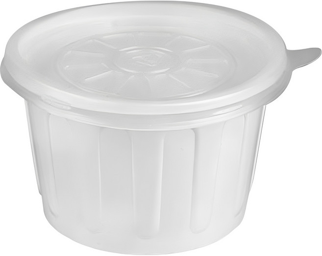 스완 배달 일회용기 105파이 대 백색 350ml, 100개, 1세트