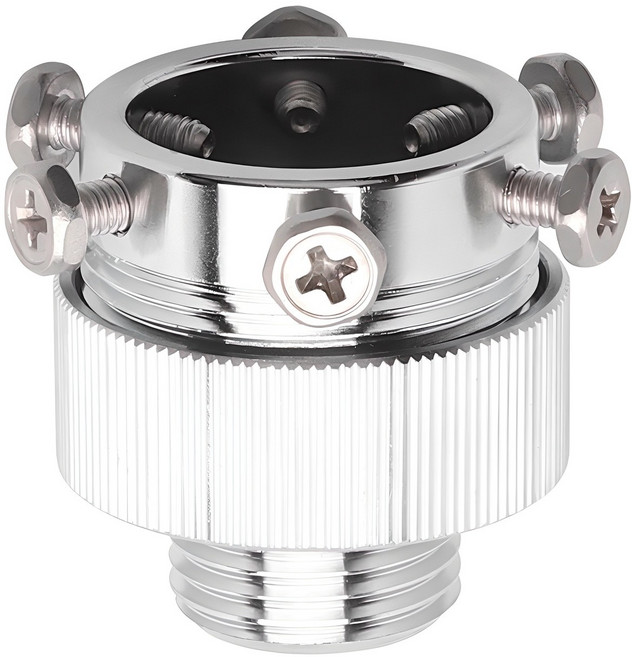 딱이지 6구 황동 스크류 아세이 파워 수도부품, 1개