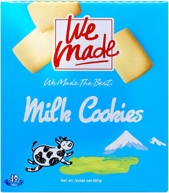 위메이드 밀크쿠키, 480g, 1개