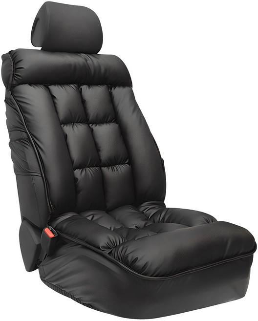 인더룩 프리미엄 리무진 차량용 시트, 블랙, 1개