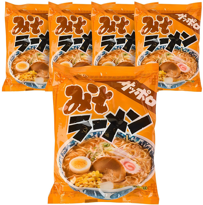 삿포로 라멘 미소 84g, 5개