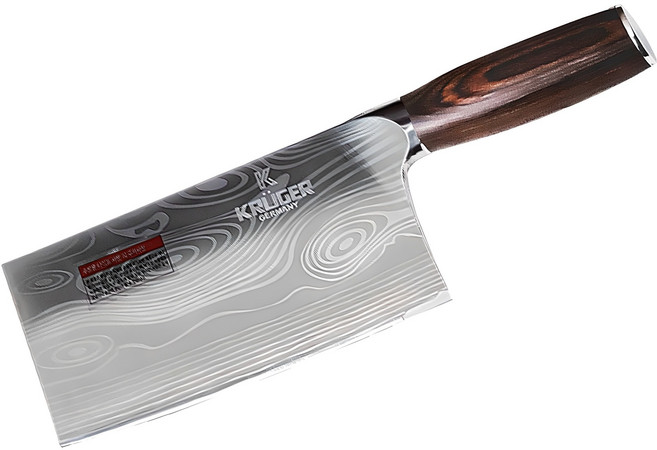 크루거 스텐레스 셰프 중식도, 혼합색상, 1개