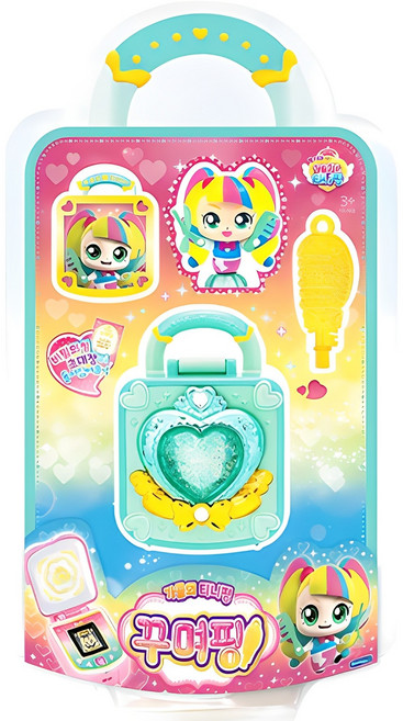 캐치티니핑 꾸며핑 피규어, 혼합색상, 1개