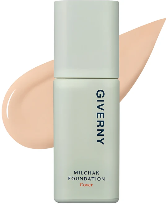 지베르니 밀착 커버 파운데이션 30ml, 1개, 21호라이트베이지 - 쿠팡