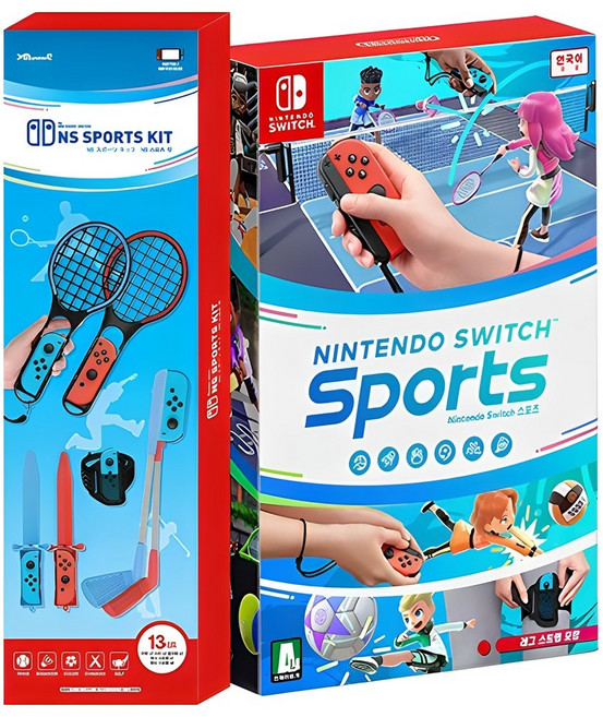 닌텐도스위치 스포츠 + 겜맥 스포츠킷 세트