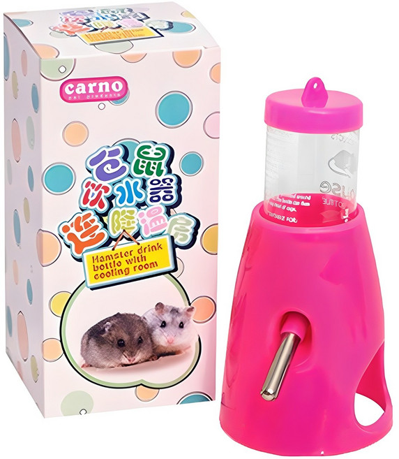 카르노 2in1 햄스터 물병 은신처, 랜덤 발송, 1개