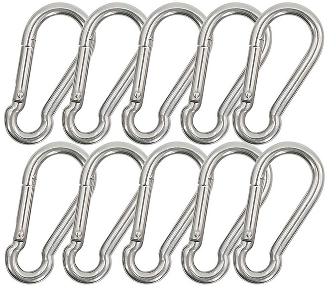 아이코어스 강철합금 카라비너, 10개